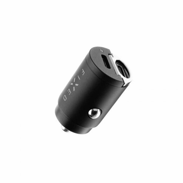 Fixed Billaddare Car Charger Dual USB-C 30W