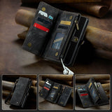 CaseMe Samsung Galaxy S22 Fodral 008 Series Löstagbart Skal Svart