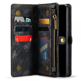 CaseMe Samsung Galaxy S22 Fodral 008 Series Löstagbart Skal Svart