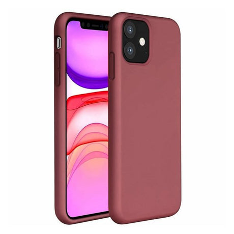 Rvelon iPhone 11 Skal Silikon Röd