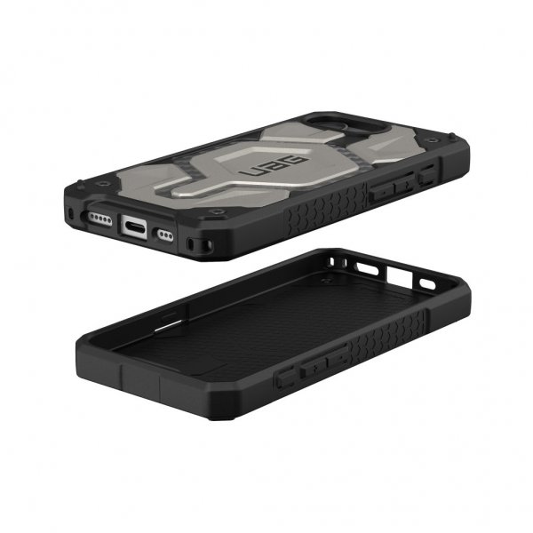 Urban Armor Gear (UAG) iPhone 16e/17e Skal Monarch Pro MagSafe Titanium