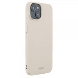 holdit iPhone 15 Skal Slim Case Light Beige
