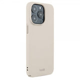 Holdit iPhone 15 Pro Skal Slim Case Light Beige