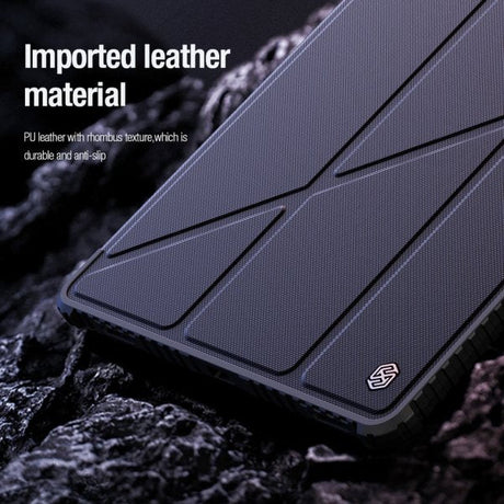 Nillkin Samsung Galaxy Tab S9 Plus/S10 Plus Fodral Bumper Leather Case Pro Svart