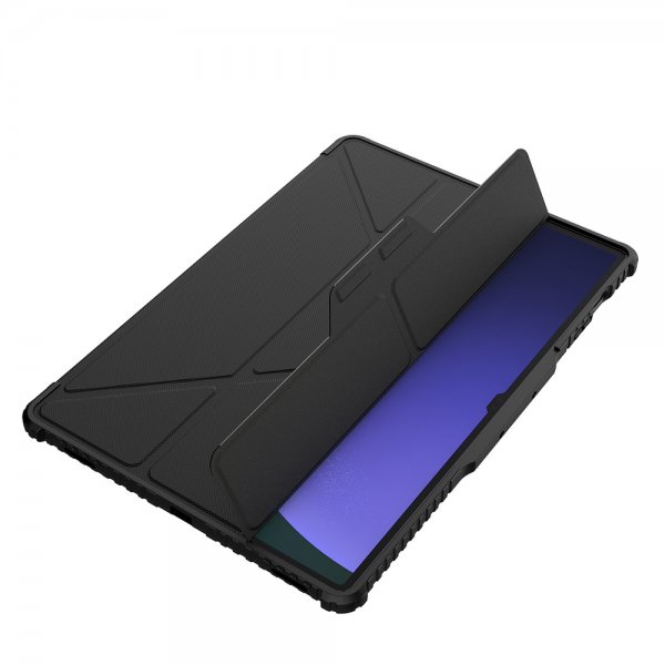 Nillkin Samsung Galaxy Tab S9 Plus/S10 Plus Fodral Bumper Leather Case Pro Svart