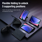 Nillkin Samsung Galaxy Tab S9 Plus/S10 Plus Fodral Bumper Leather Case Pro Svart