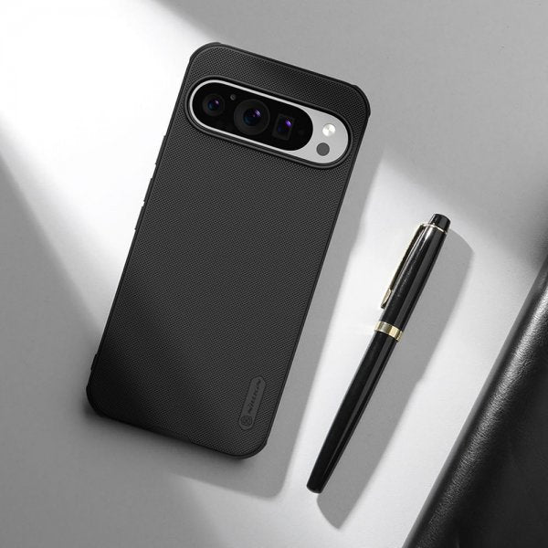 Nillkin Google Pixel 9/Pixel 9 Pro Skal Super Frosted Shield Pro MagSafe Svart
