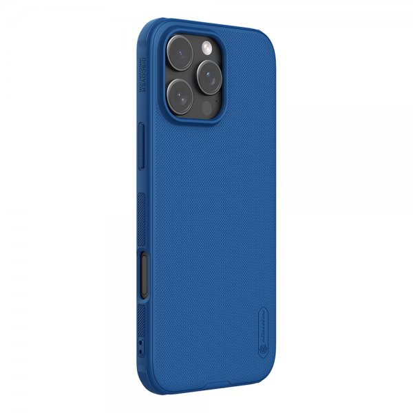Nillkin iPhone 16 Pro Skal Super Frosted Shield Pro Blå