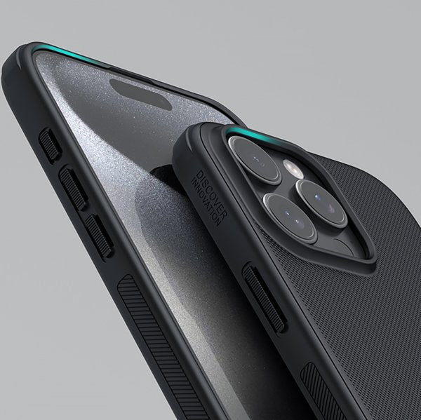 Nillkin iPhone 16 Pro Skal Super Frosted Shield Pro Svart