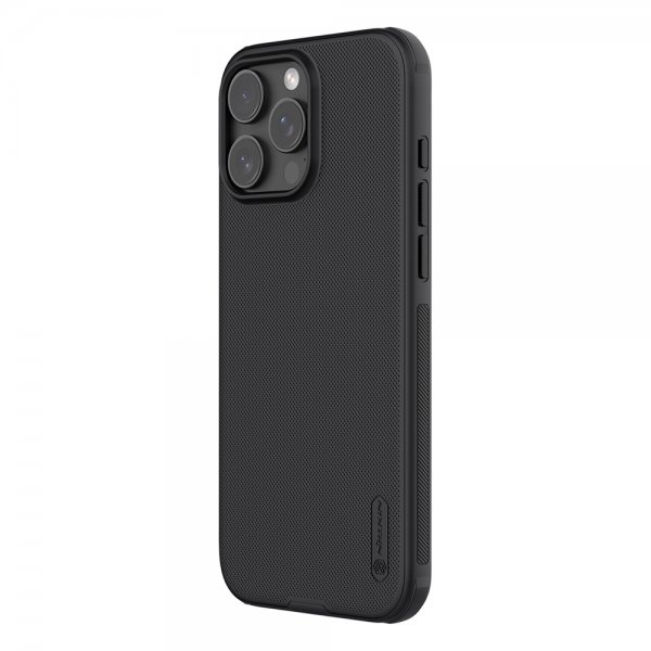 Nillkin iPhone 16 Pro Skal Super Frosted Shield Pro Svart