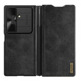 Nillkin Samsung Galaxy Z Fold 7 Fodral Qin Pro Leather Svart