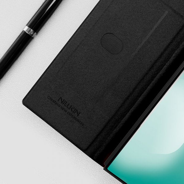 Nillkin Samsung Galaxy Z Fold 7 Fodral Qin Pro Leather Svart