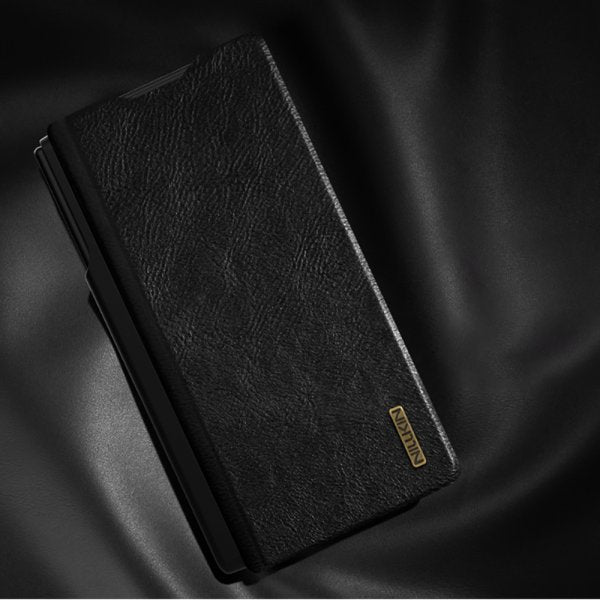 Nillkin Samsung Galaxy Z Fold 7 Fodral Qin Pro Leather Svart
