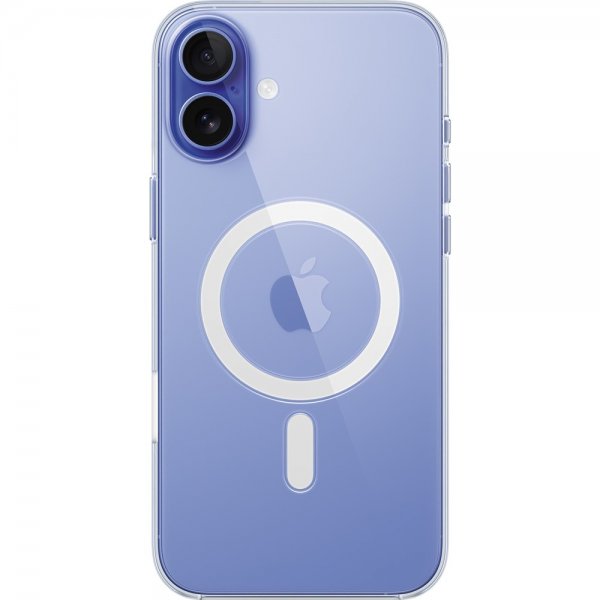 Apple Original iPhone 16 Plus Skal Clear Case MagSafe Transparent