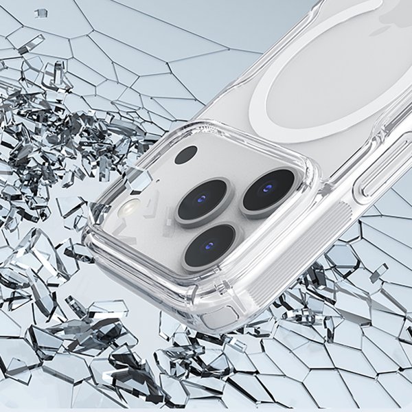 Nillkin iPhone 17 Pro Skal Nature Pro Series MagSafe Transparent