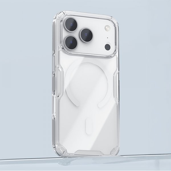 Nillkin iPhone 17 Pro Skal Nature Pro Series MagSafe Transparent