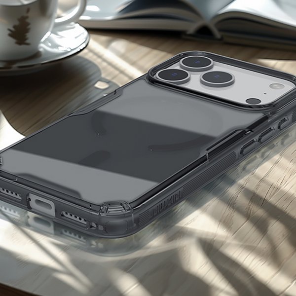 Nillkin iPhone 17 Pro Skal Nature Pro Series MagSafe Transparent
