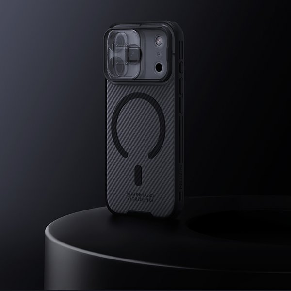 Nillkin iPhone 17 Pro Skal CamShield Pro MagSafe Transparent Svart