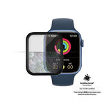 PanzerGlass Apple Watch 45mm Skärmskydd Antibacterial Svart