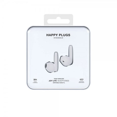 Happy Plugs Hörlurar Joy Lite In-Ear TWS Vit