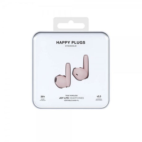 Happy Plugs Hörlurar Joy Lite In-Ear TWS Rosa