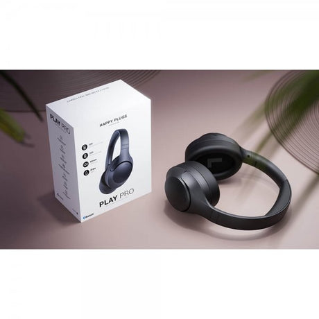 Happy Plugs Trådlösa Hörlurar Play Pro ANC Over-Ear Svart