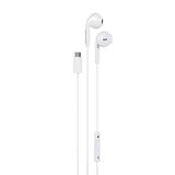 Happy Plugs Trådade Hörlurar USB-C Vit