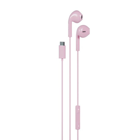 Happy Plugs Trådade Hörlurar USB-C Rosa