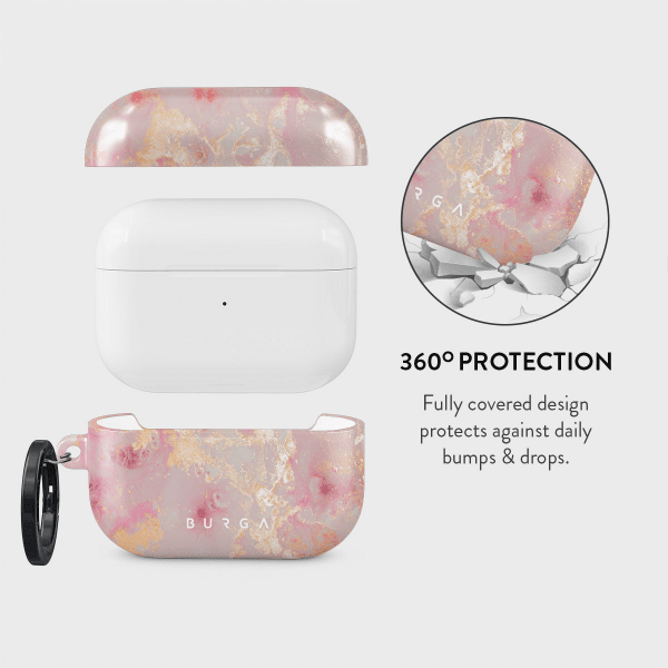 Burga AirPods Pro 2 Skal Design Golden Coral