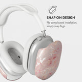 Burga AirPods Max Skal Design Golden Coral