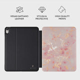 Burga iPad 10.9 (gen 10)/iPad 11 (A16) Fodral Folio Golden Coral