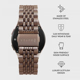Burga Samsung Galaxy Watch 20mm Armband Metal Roseguld