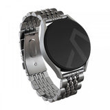 Burga Samsung Galaxy Watch 22mm Armband Metal Silver