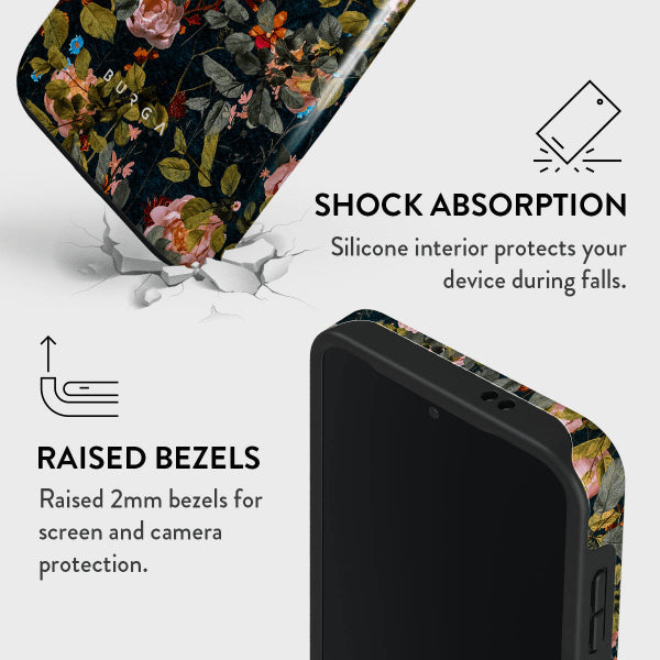 Burga Samsung Galaxy S24 Skal Tough Bloomy Garden