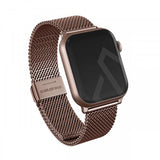 Burga Apple Watch 38/40/41/42mm Armband Mesh Elegance Roseguld