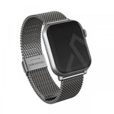 Burga Apple Watch 38/40/41/42mm Armband Mesh Elegance Silver