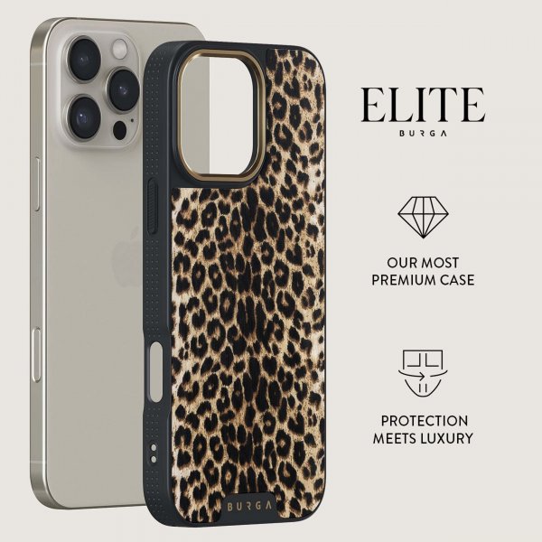 Burga iPhone 15 Plus Skal Elite Dark MagSafe Player