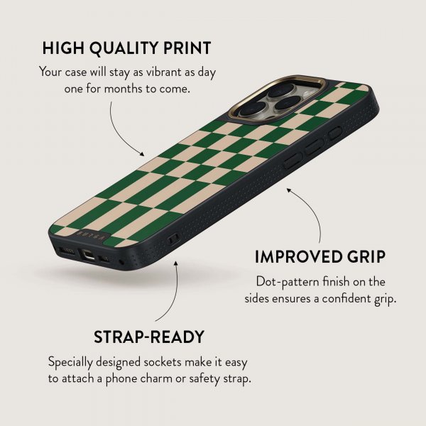 Burga iPhone 16 Skal Elite Dark MagSafe Ivy League