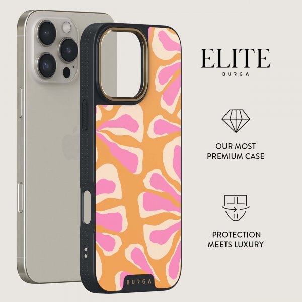 Burga iPhone 15 Pro Skal Elite Dark MagSafe Aloha