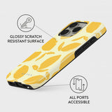 Burga iPhone 15 Plus Skal Tough MagSafe Lemon Tart