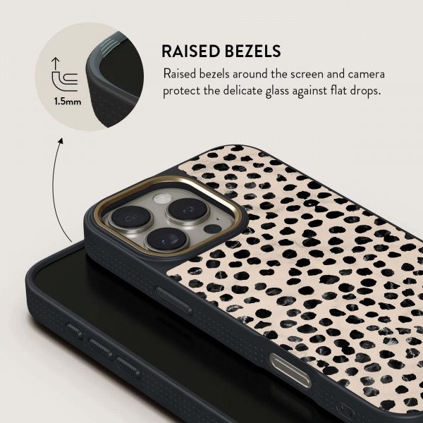 Burga iPhone 14 Skal Elite Dark MagSafe Almond Latte