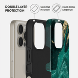 Burga iPhone 14 Skal Tough MagSafe Emerald Pool