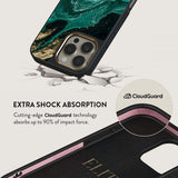 Burga iPhone 16 Pro Skal Elite Dark MagSafe Emerald Pool