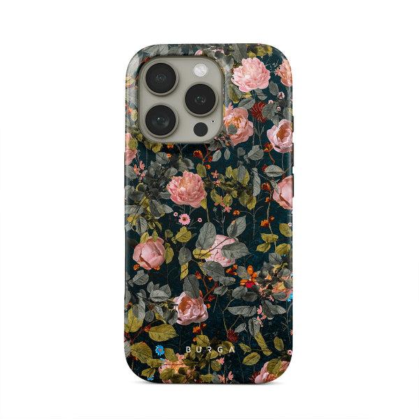 Burga iPhone 16 Skal Tough MagSafe Bloomy Garden