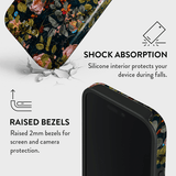 Burga iPhone 16 Pro Skal Tough MagSafe Bloomy Garden