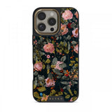 Burga iPhone 15 Plus Skal Elite Dark MagSafe Bloomy Garden