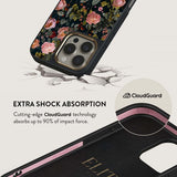 Burga iPhone 16 Pro Max Skal Elite Dark MagSafe Bloomy Garden