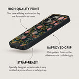 Burga iPhone 16 Pro Skal Elite Dark MagSafe Bloomy Garden