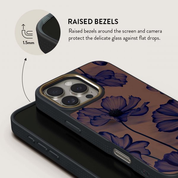 Burga iPhone 15 Pro Max Skal Elite Dark MagSafe Velvet Night