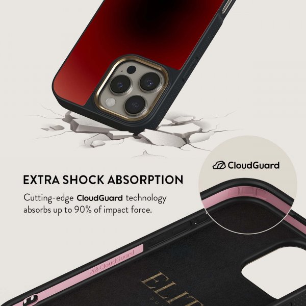 Burga iPhone 16 Skal Elite Dark MagSafe No Talking